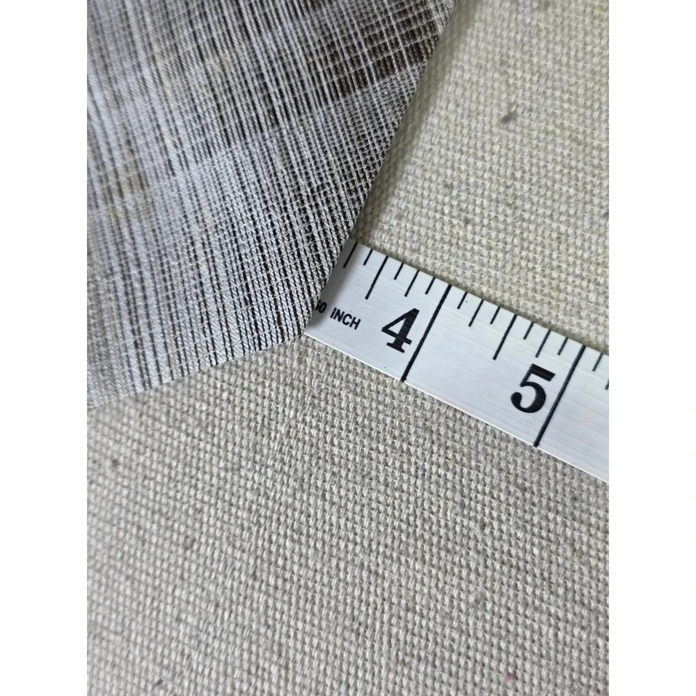 Vintage Wemlon by Wembley Brown Tan Plaid Polyester Necktie Retro 4 Inch Width